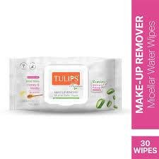 Tulips Make-Up Remover Water Wipes 30N-mrp-175-osp-120