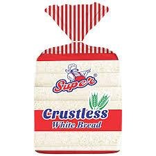 Super White Crustless Bread 300 GM-mrp-50-osp-48