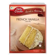Betty Crocker French Vanilla Cake Mix 520 GM-mrp-420-osp-390