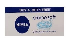 Nivea Creme Soft Bar 75G-mrp-90-osp-80