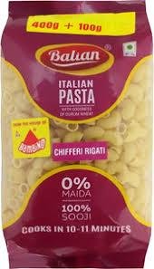 Balian Italian Pasta Chifferi Rigati 400 GM-mrp-175-osp-150