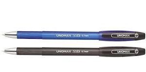 Unomax Black/Blue Ball Pen-mrp-10-osp-10
