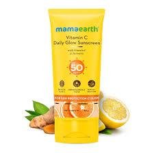 Mama Earth Vitman C Daily Glow Sunscreen 50G-mrp-349-osp-330
