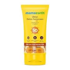 Mama Earth Ubtan Detan Sunscreen 50G-mrp-399-osp-380