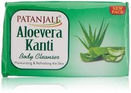 Patanjali Aloevera Kanti Soap 3 N-mrp-115-osp-112