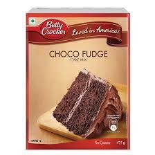 Betty Crocker Choco Fudge Cake Mix 475 GM-mrp-420-osp-390