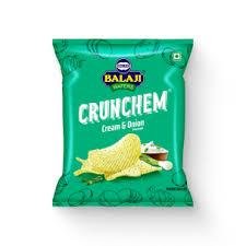 Balaji Crunchem Cream & Onion 135 GM-mrp-40-osp-40