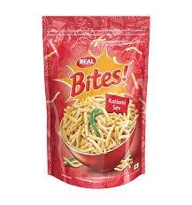 Real Namkeen Bites Ratlami Sev 400G-mrp-85-osp-83