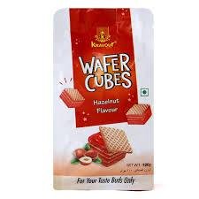 Kravour Hazelnut Wafer Cubes 100GM-mrp-150-osp-80