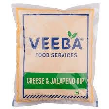 Veeba Cheese & Jalapeno Dip 1 KG-mrp-235-osp-235