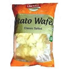 Lite N Fit Potato Wafer Classic Salted 180 GM-mrp-70-osp-60