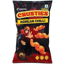 Cornitos Crusties Korean Chilli Puffs 62 GM-mrp-60-osp-60