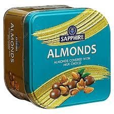 Americano Almonds covered with Milk Choco 90G-mrp-250-osp-230
