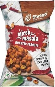 Shrego Mirch Masala Roasted Peanuts 140 GM-mrp-70-osp-60