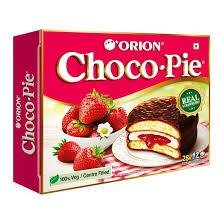 Orion Choco Pie Strawberry 25 GM-mrp-10-osp-10