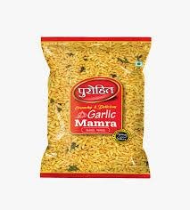 Purohit Garlic Mamra 500G-mrp-90-osp-85