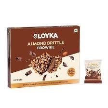 Loyka Almond Brittle Brownie17 GM-mrp-45-osp-45