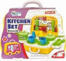 Toy Kitchen Set Rolling Van 1 N-mrp-525-osp-399