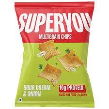 Super You Multigrain Chips Sour Cream 40G-mrp-50-osp-50