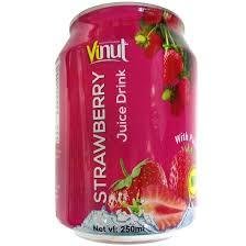 Vinut Strawberry With Pulp 250ML-mrp-60-osp-60