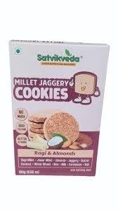 Satvikveda Millet Jaggery Cookies Ragi 100G-mrp-99-osp-95