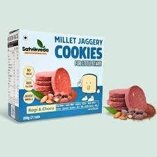 Satvikveda Ragi & Choco Cookies 100G-mrp-99-osp-95