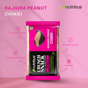 Nutritius Rajgira Peanut Chikki 100 GM