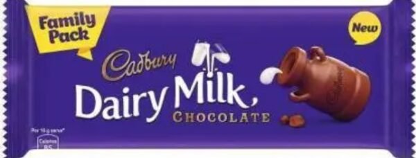 Cadbury Dairy Milk Chocolate Family Pack 105G