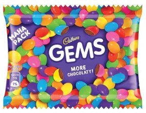 Cadbury Gems 7.34G