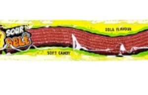 Chupa Chups Sour Belts Cola Soft Candy 9 GM