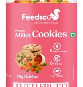 Feedsco Tuttifrutti Cookies 75 GM