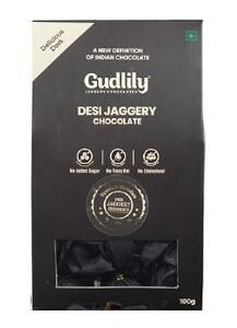 Gudlily Delicious Dark Jaggery Choclate100 GM