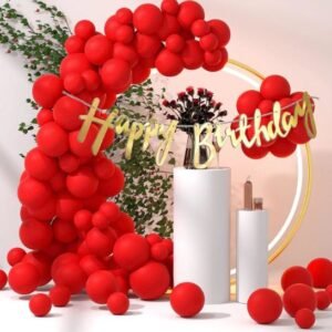 HBD Cherry Premium Balloons 1Pkts