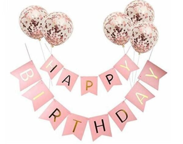 HBD Confetti Balloon 1PC
