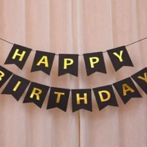 HBD Happy Birthday Banner 1PC