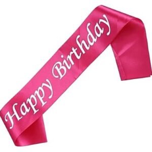 HBD Happy Birthday Sash 1PC