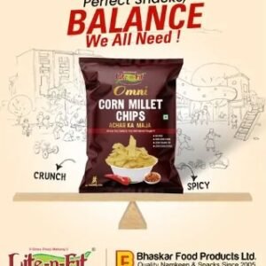 Lite-n-Fit Omni Corn Millet Chips 180gms