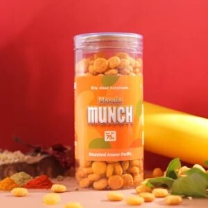 Little More Roasted Jowar PuffMasalaMunch75GM