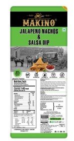 Makino Jalapeno Nachos & Salsa Dip 40G + 60G