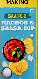 Makino Nachos & Salsa Dip Salted 45GM + 40GM