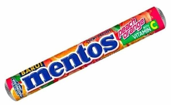 Mentos Peach Orange