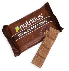 Nutritius Choclate Peanut Butter Chikki 26G