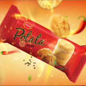 Pran Potato Spicy Biscuits 75G