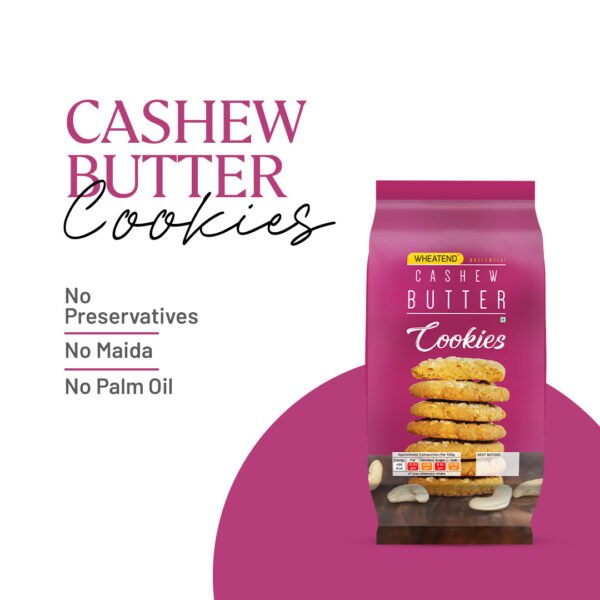 Wheatend Cashew Butter Cookies150G