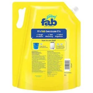 Godrej Fab Liquid Detergent 4 L