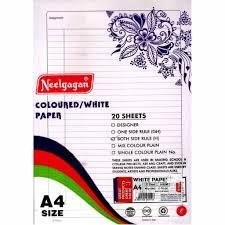 Bhavik A4 White 1Side 20Sheets-mrp-60-osp-60