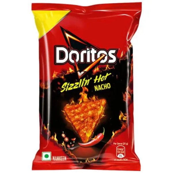 Doritos Sizzlin' Hot Nacho 47.5Gm
