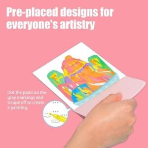 Toy Rainbow Squeeze Art