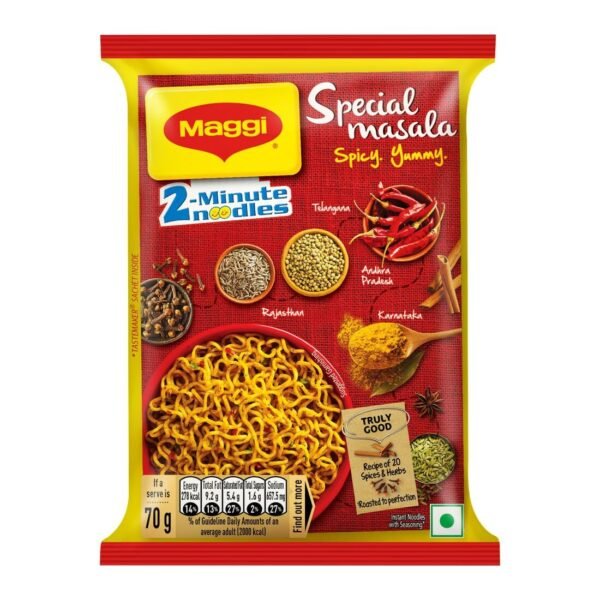 Maggi Special Masala Spicy Yummy 70 GM