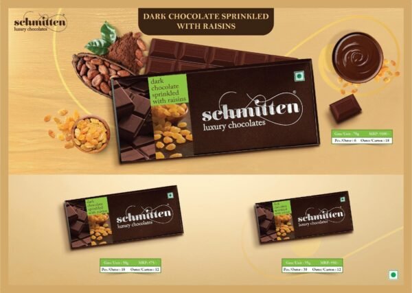 Schmitten Dark Chcolate Sprinkled WITH R50G